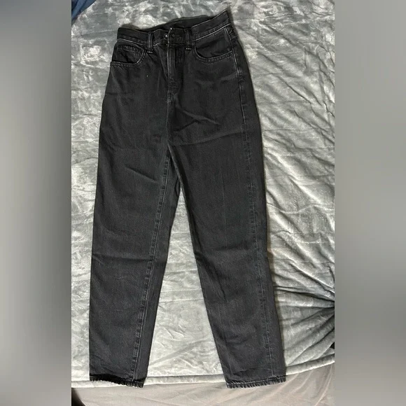 PEG TOP HIGH RISE JEANS - Picture 3 of 4